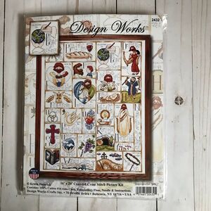 Design Works 2432 Counted Cross Stitch kit New Inspirational ABC religious